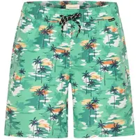 BLEND BHRADDY Pánské plavecké šortky, zelená, velikost