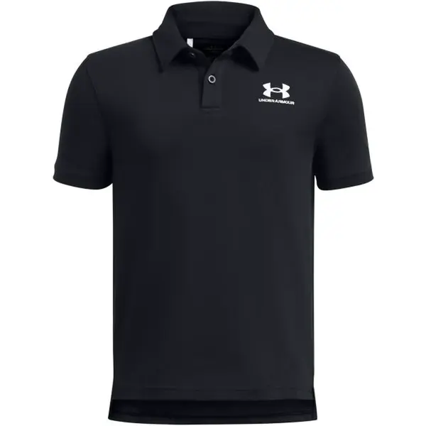 Under Armour ICON POLO Chlapecké triko, černá, velikost L