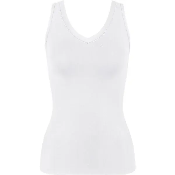 TRIUMPH SENSE OF MODAL Dámský tílkový top, bílá, velikost