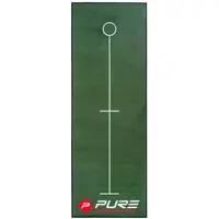 PURE 2 IMPROVE GOLFPUTTING MAT 80 x 237 CM Golfová podložka, zelená, velikost