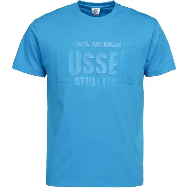 Russell Athletic T-SHIRT Pánské tričko, modrá, velikost