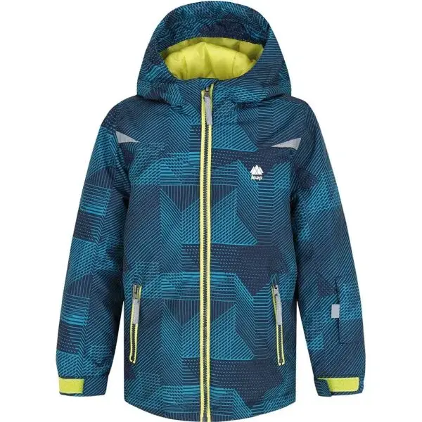 LOAP CUWIELO Dětská lyžařská bunda, modrá, velikost 146-152