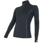 Sensor MERINO ACTIVE Dámské tričko, černá, velikost