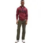 GAP V-HERITAGE Pánská mikina, vínová, velikost