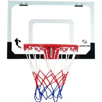 Sprinter MINI 18&quot; Basketbalový koš, transparentní, velikost