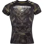 Venum SPACE INVADER SHORT SLEEVE Sportovní triko, černá, velikost
