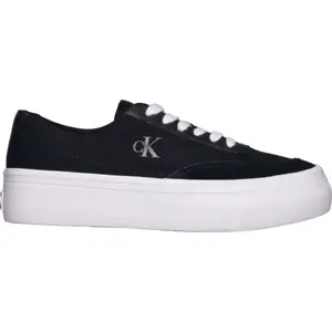 Calvin Klein VULC FLATFORM LOW CV MIXMG Dámske tenisky, čierna, veľkosť
