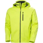 Helly Hansen CREW HOODED JACKET 2.0 Pánska outdoorová bunda, reflexný neón, veľkosť