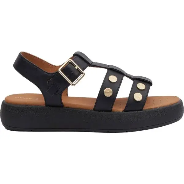 Geox D CAMALEI Dámske sandále, čierna, veľkosť