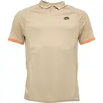 Lotto TECH II D2 POLO SHIRT Pánske tenisové polo tričko, hnedá, veľkosť