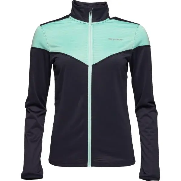 Arcore FRANCONA Dámska technická mikina, tmavo modrá, veľkosť