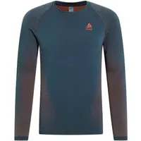 Odlo BL TOP PERFORMANCE WARM EC Funkčné tričko, tmavo modrá, veľkosť