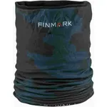Finmark MULTIFUNCTIONAL SCARF WITH FLEECE Multifunkčná šatka, čierna, veľkosť UNI