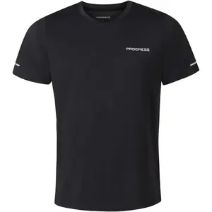 PROGRESS PREDATOR Pánske športové tričko, čierna, veľkosť