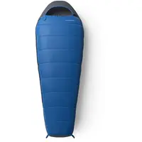 Crossroad GRANADA 225 Spací vak, modrá, veľkosť 225 cm - ľavy zips