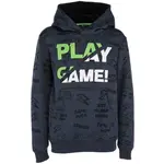 Lewro ZAREL Chlapčenská mikina cez hlavu, tmavo modrá, veľkosť 128-134