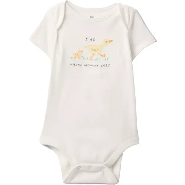 GAP SINGLE Detské body, biela, veľkosť