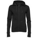 Willard MULDA Dámska mikina so zapínaním po celej dĺžke, čierna, veľkosť