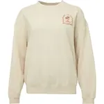 Billabong KENDAL CREW Dámska flísová mikina, béžová, veľkosť