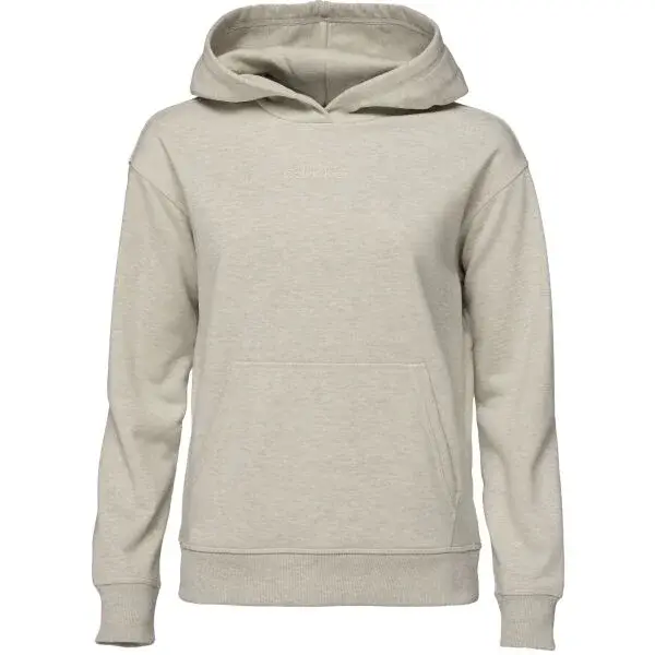 Calvin Klein PULLOVER HOODIE Dámska mikina, sivá, veľkosť