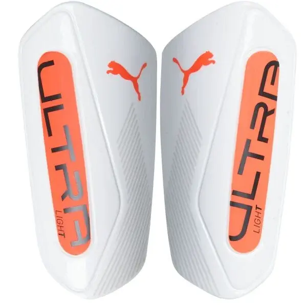 Puma ULTRA LIGHT SLEEVE Futbalové chrániče, biela, veľkosť