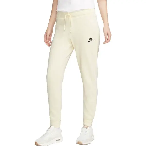 Nike NSW CLUB FLC MR PANT TIGHT Dámske tepláky, žltá, veľkosť
