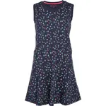 ALPINE PRO GOFFO Dievčenské šaty, tmavo modrá, veľkosť