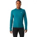 ASICS WINTER RUN LS TOP Pánske bežecké tričko, tmavo zelená, veľkosť