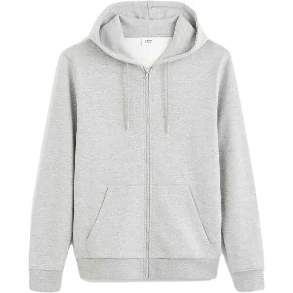 CELIO FETHREE Pánska mikina, sivá, veľkosť