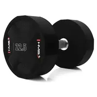 HMS HPC 22,5 KG Jednoručná činka, čierna, veľkosť 22,5 KG