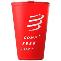Compressport FAST CUP 200 ML Skladací téglik na beh, červená, veľkosť 200 ML