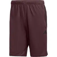adidas TRAIN ESSENTIALS PIQUÉ 3-STRIPES SHORTS Pánske športové kraťasy, vínová, veľkosť