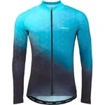 Klimatex NIBALI Pánsky cyklistický dres s dlhým rukávom, čierna, veľkosť XXL