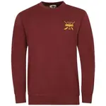 Reaper LONGER Pánska mikina, vínová, veľkosť