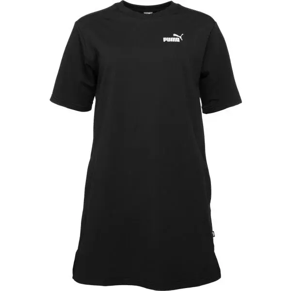 Puma ESS SMALL LOGO TEE DRESS TR Dámske šaty, čierna, veľkosť