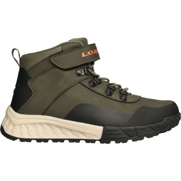 LOAP ENIME Chlapčenské zimné topánky, tmavo zelená, veľkosť