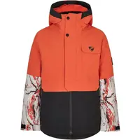 Ziener AWED Chlapčenská lyžiarska/snowboardová bunda, oranžová, veľkosť