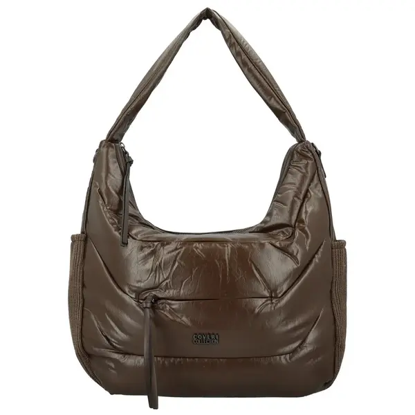 Dámská kabelka na rameno coffee - Coveri Olly
