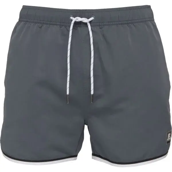 Russell Athletic SHORTS Pánske šortky, tmavo sivá, veľkosť