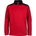 Kensis TONNES JR Chlapčenská mikina, červená, veľkosť 140-146