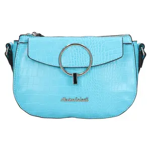 Dámská crossbody kabelka Marina Galanti Holte - tyrkysová