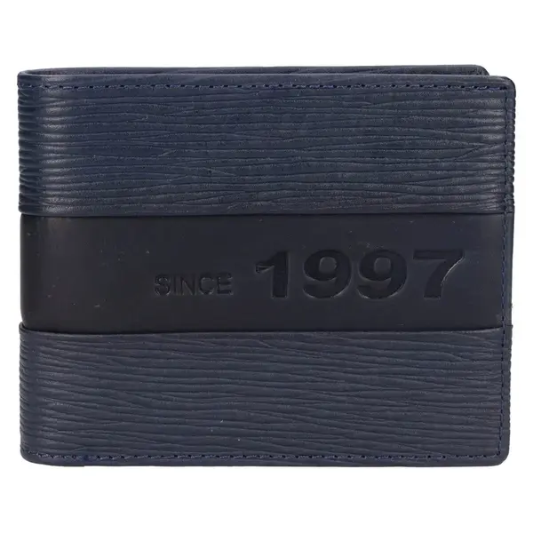 Pánská kožená peněženka Lagen Eugen - modrá