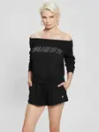Guess skylar off shoulder sweatshirt s