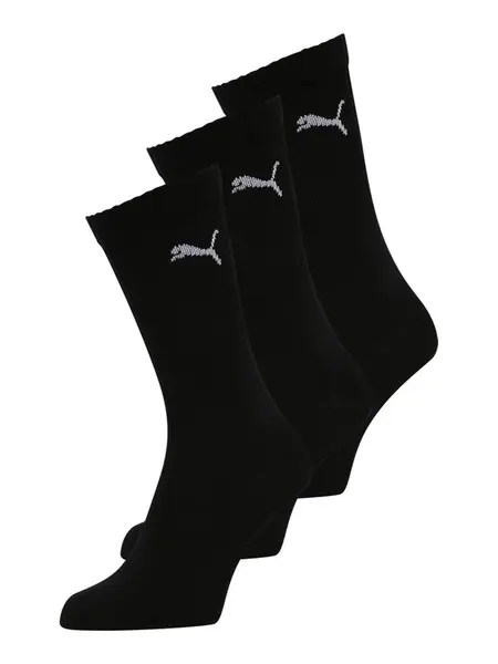 PUMA Ponožky  čierna / biela