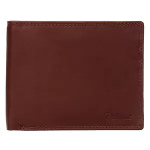 Pánská kožená peněženka Diviley Lown - hnědá
