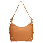 Dámská kožená kabelka Italia Olla - hnědá