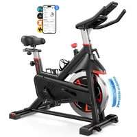 MERACH S38 Magnetic Exercise Bike Black