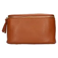 Dámska kožená ľadvinka Italia Milagros - koňak