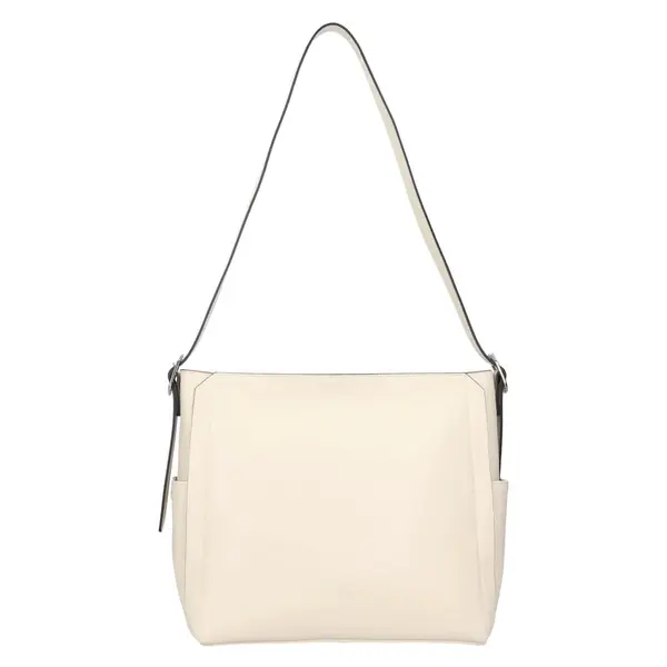 Elegantná dámska kožená kabelka Katana Seren - béžová