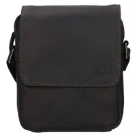 Pánská kožená taška přes rameno SendiDesign Jonáš - černá